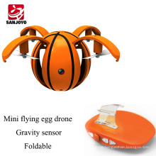 Wholesale latest mini basketball flying egg X47C Wifi FPV drones height set gravity sensor quadcopter with optional HD camera